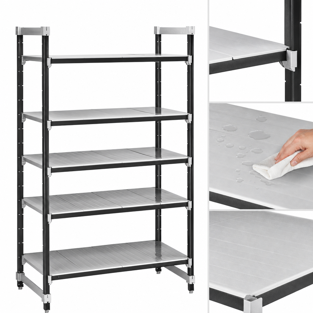 Solid Reinforced Shelf Plates