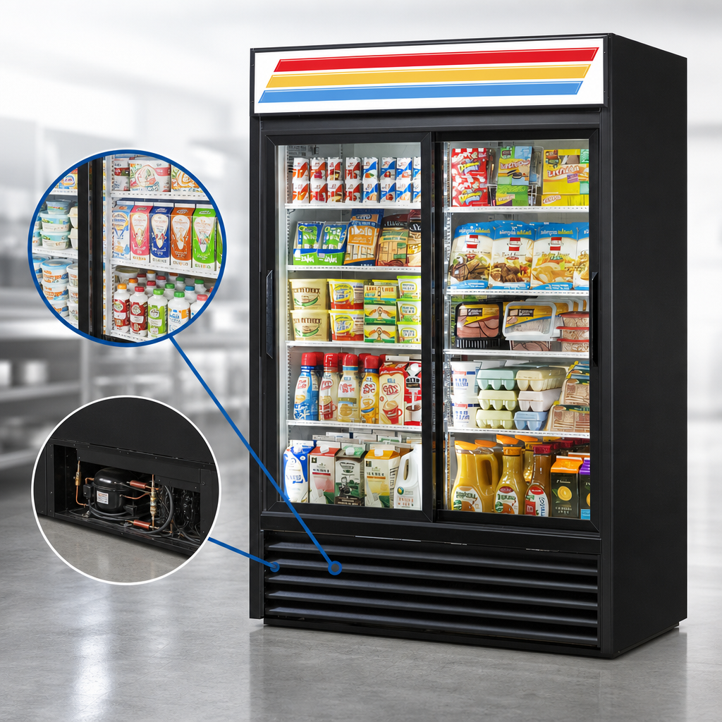 Self-Contained Bottom-Mounted Refrigeration