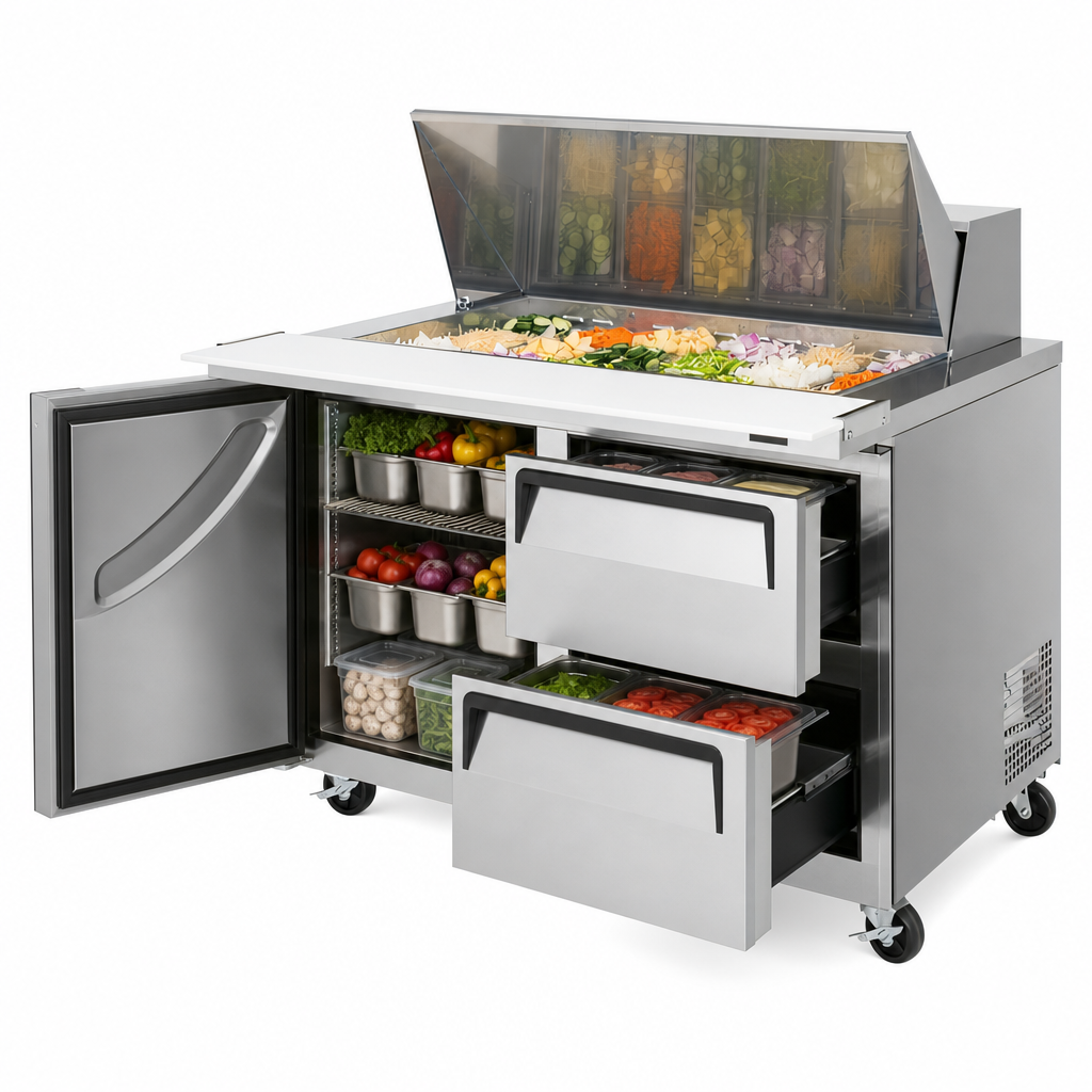 Door and Drawer Storage Layout