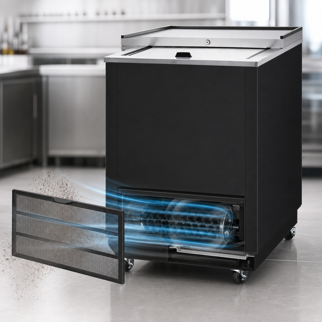 Self-Cleaning Condenser