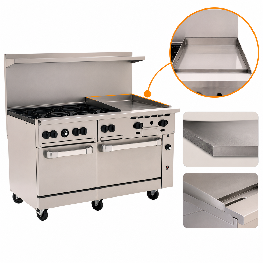 24-Inch Manual Griddle