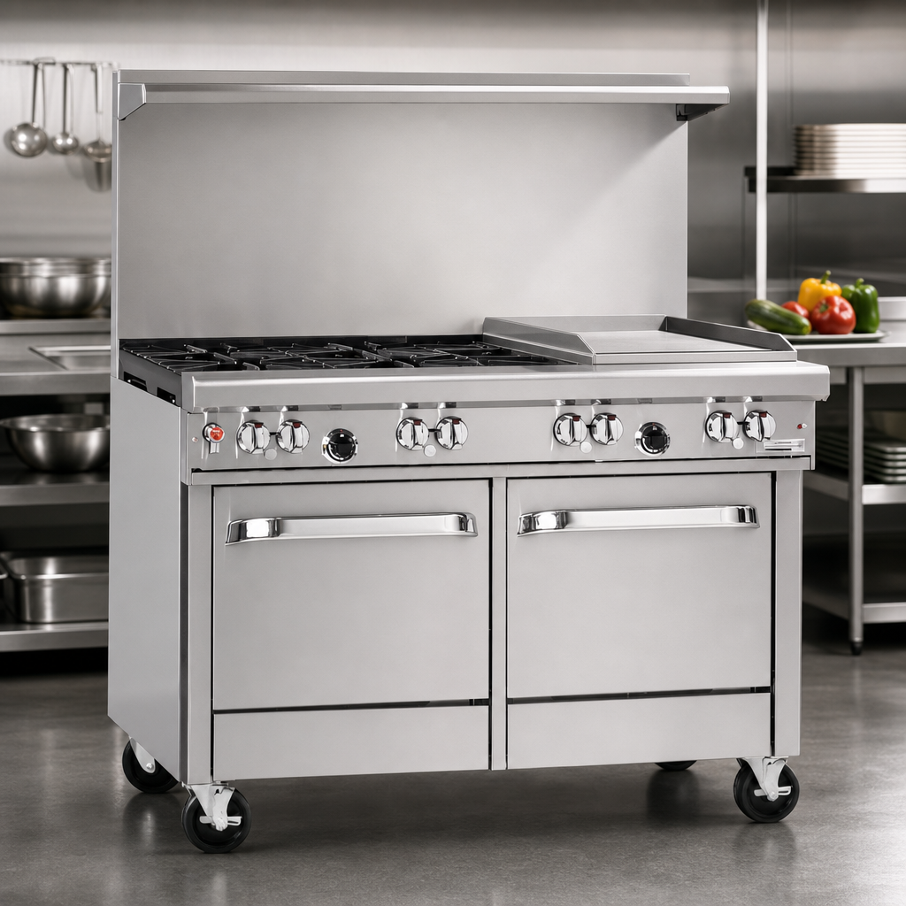 48-Inch Commercial Gas Range
