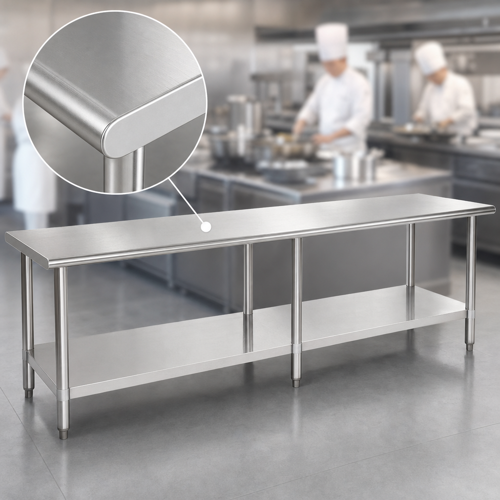 14-Gauge 300 Series Stainless Steel Top