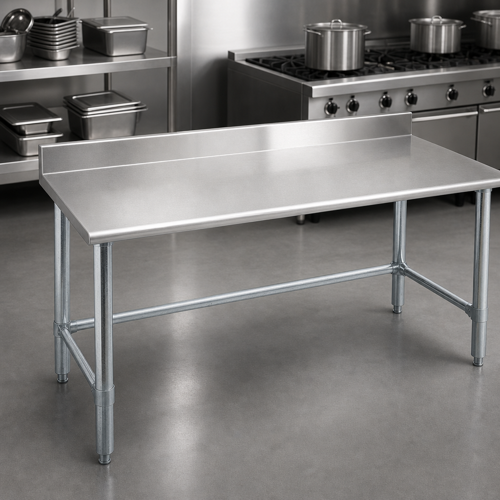 14-Gauge Stainless Steel Top