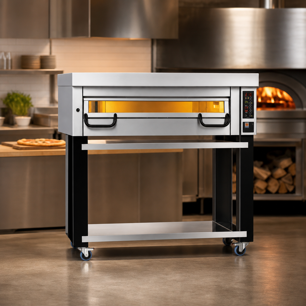High-Temperature Electric Deck Oven