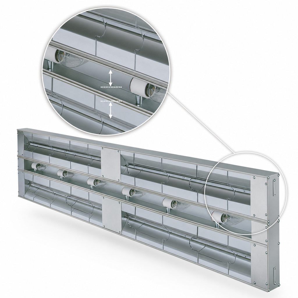 Double Heater Rod Housing