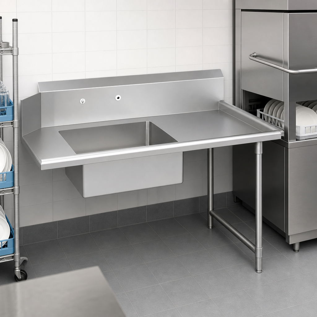 Straight Dishtable Design