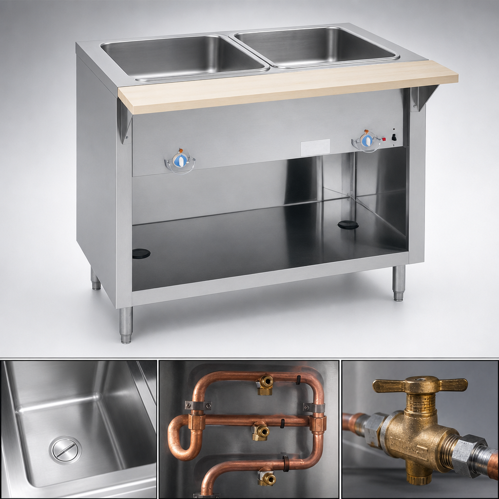 Two Sealed Heat Wells