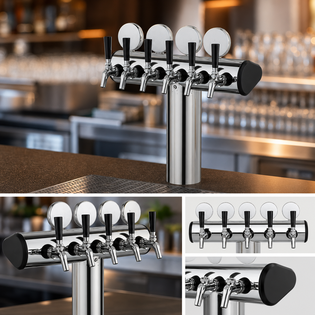 Five-Faucet Capacity
