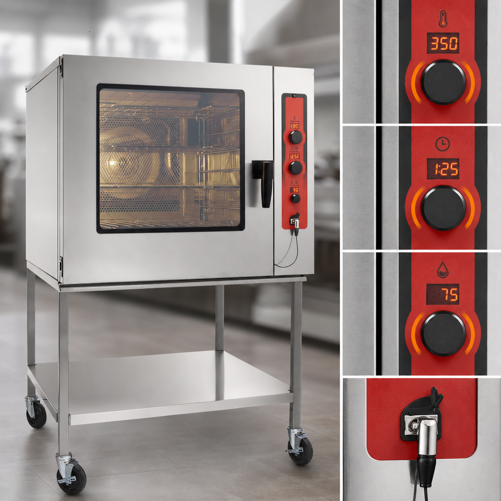 Manual Knob Controls with LED Displays