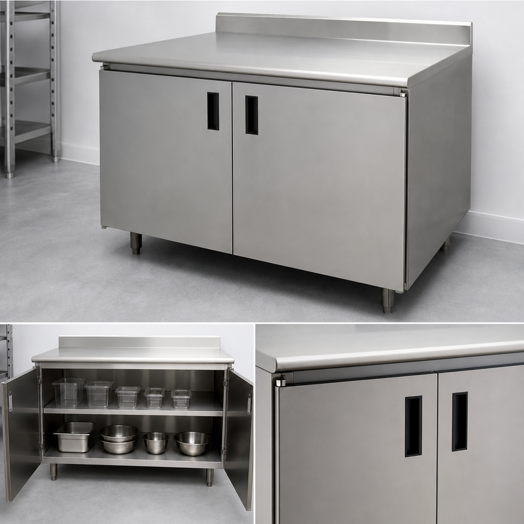 Cabinet Base with Hinged Doors