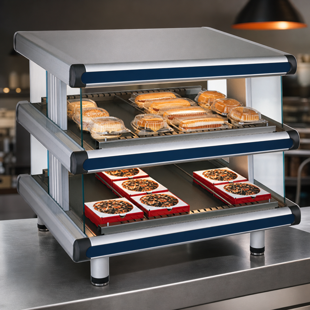 Slanted Dual Shelves