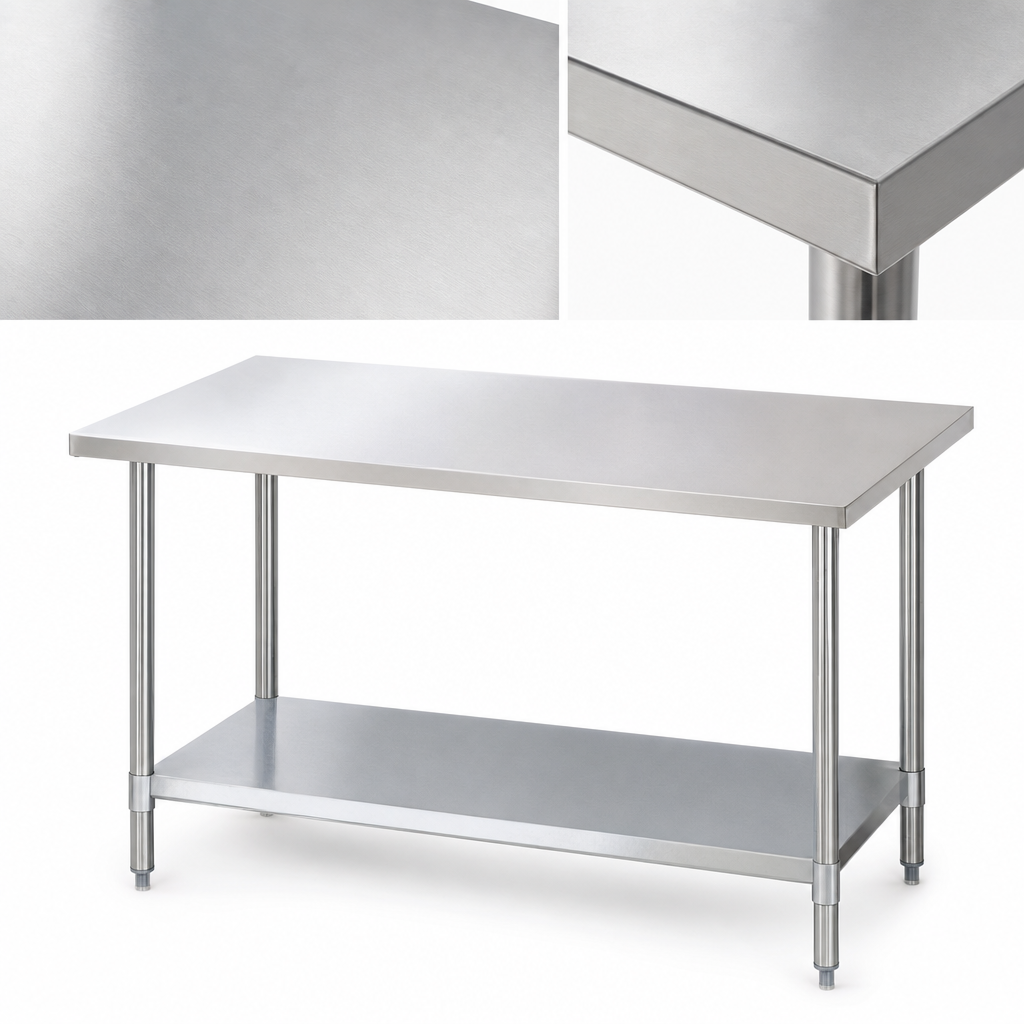 18/304 Stainless Steel Flat Top