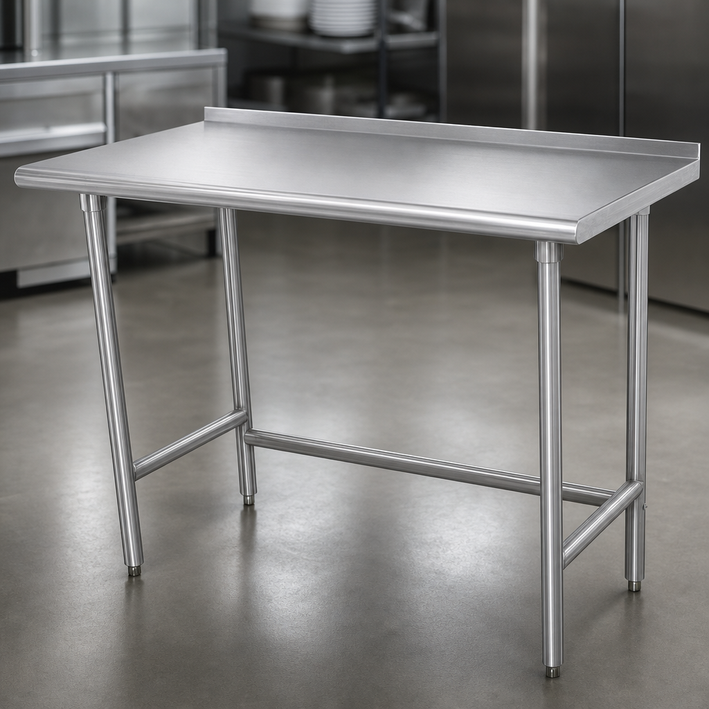 16-Gauge 304 Stainless Steel Top