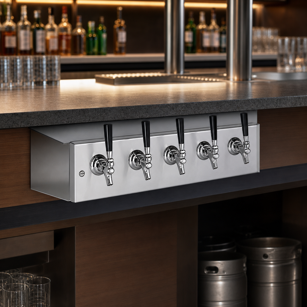 Space-Saving Underbar Mount