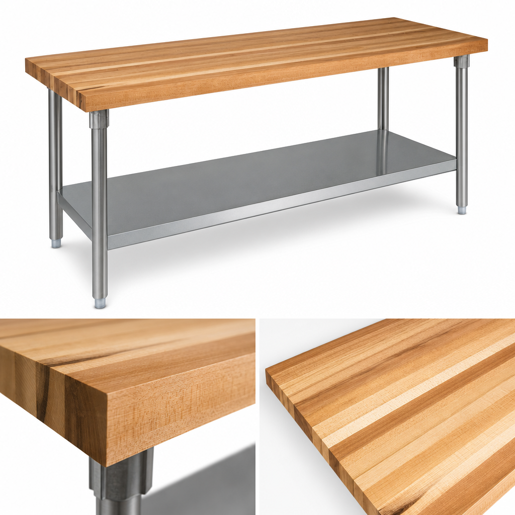 Edge Grain Flat Top