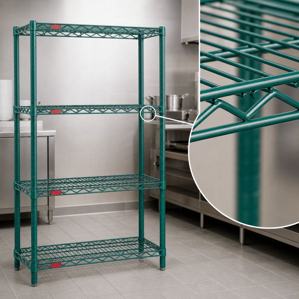Patented QuadTruss Shelf Design
