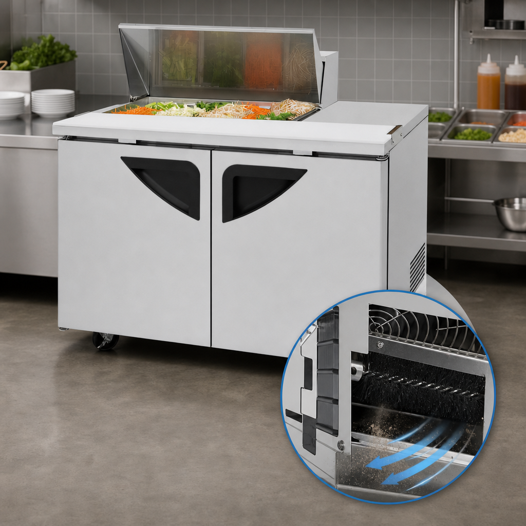 Self-Cleaning Condenser