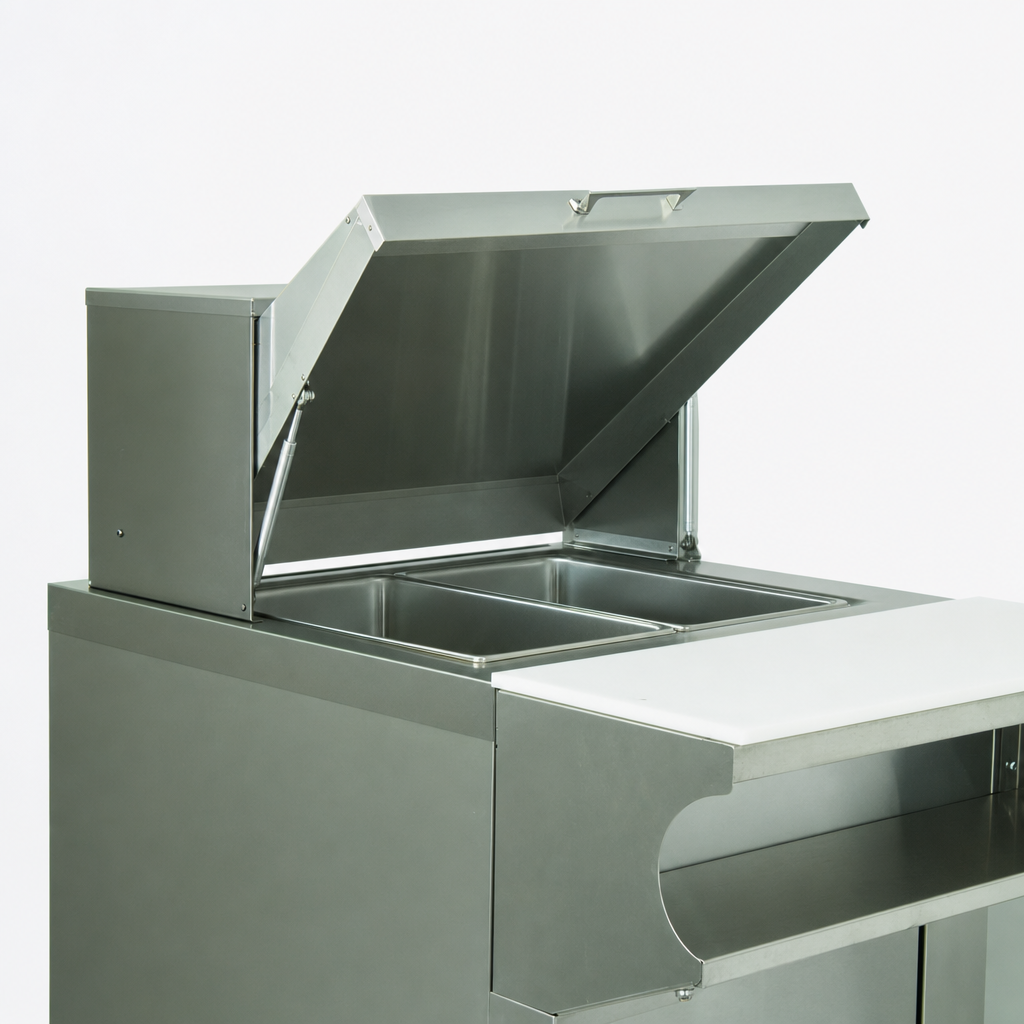 Flip-Up Hinged Design