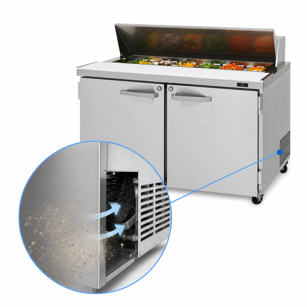 Self-Cleaning Condenser