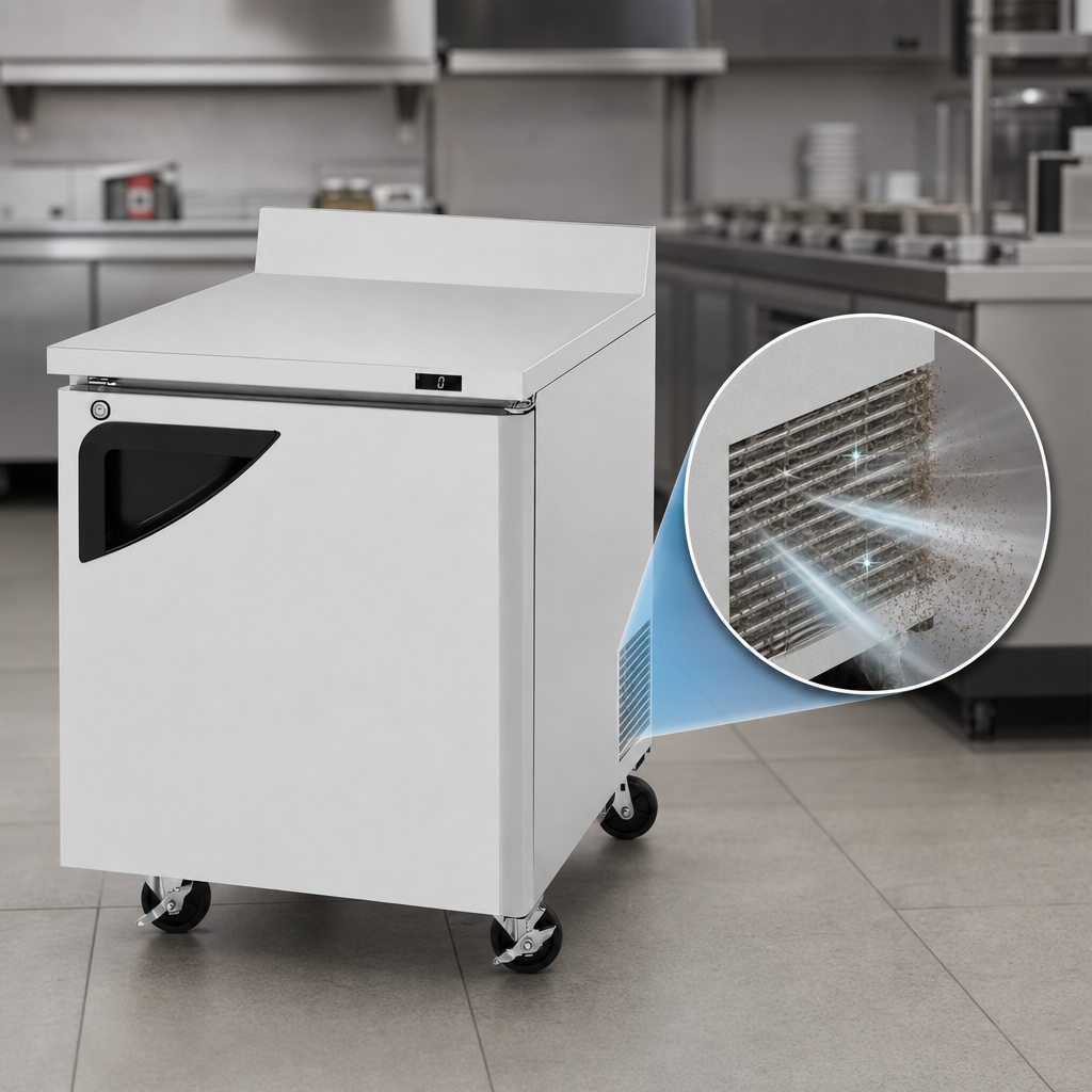 Self-Cleaning Condenser