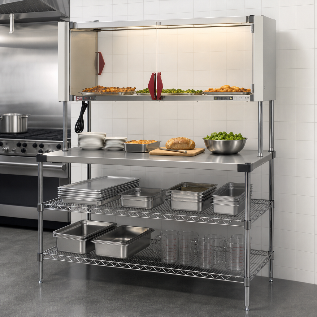 Enclosed Heated Shelf