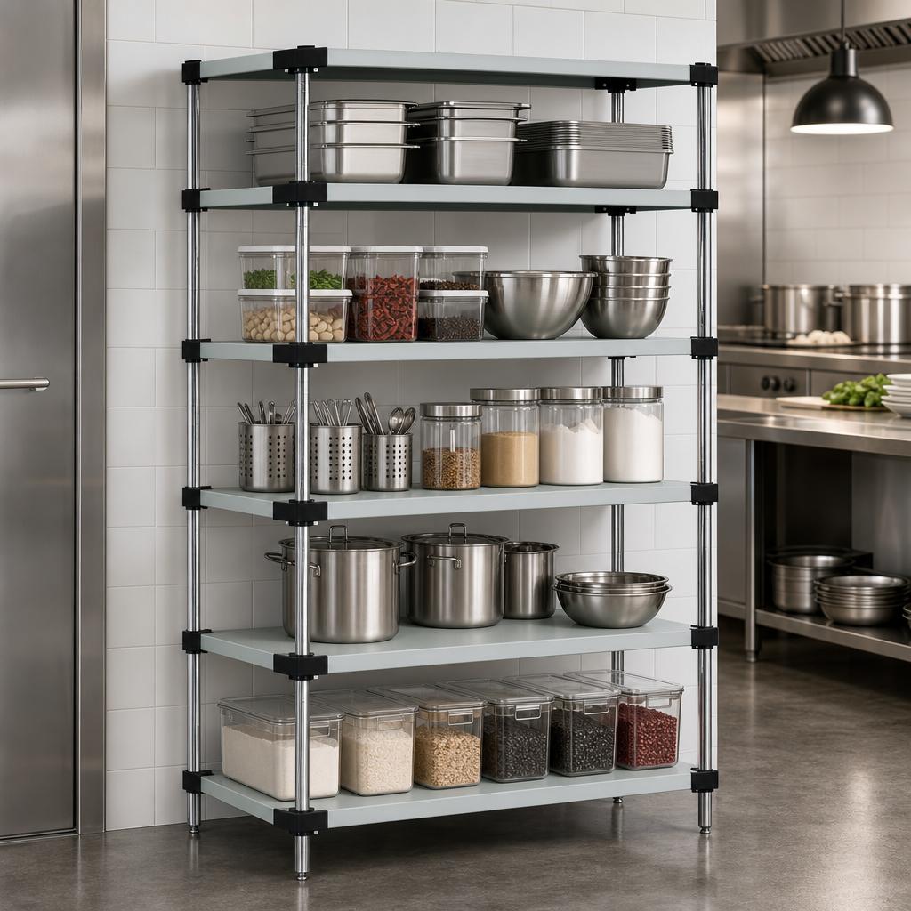 5 Solid Shelves