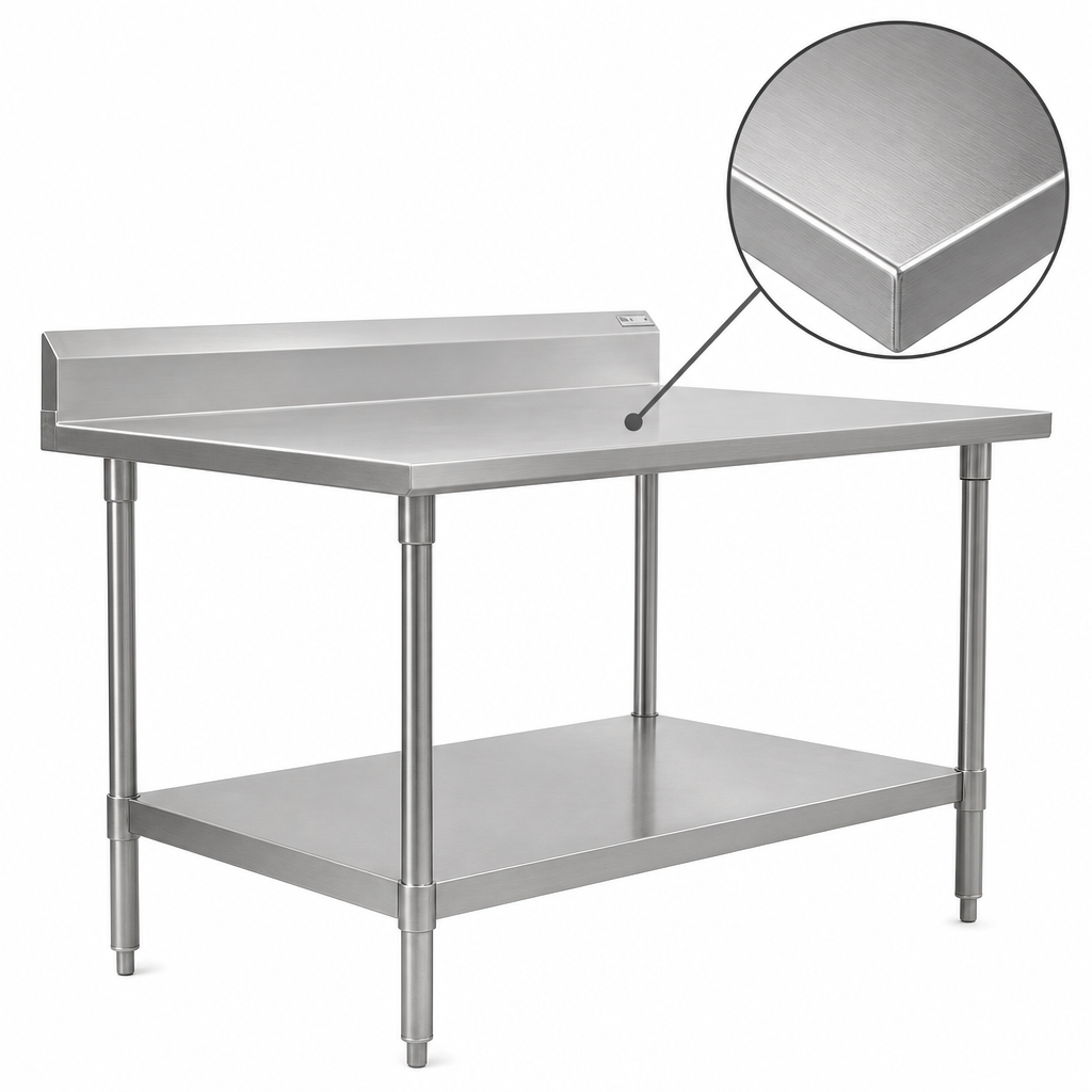 16-Gauge Type 300 Stainless Steel Top