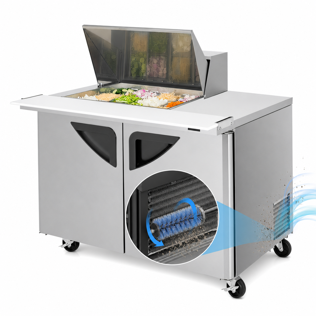 Self-Cleaning Condenser