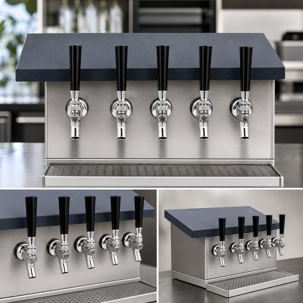 Five-Faucet Capacity