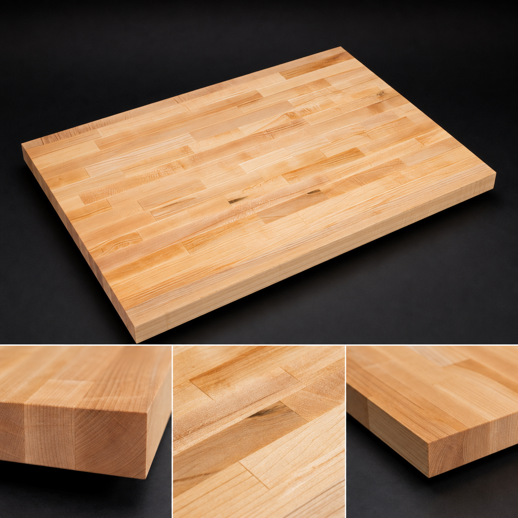 Edge Grain Flat Top