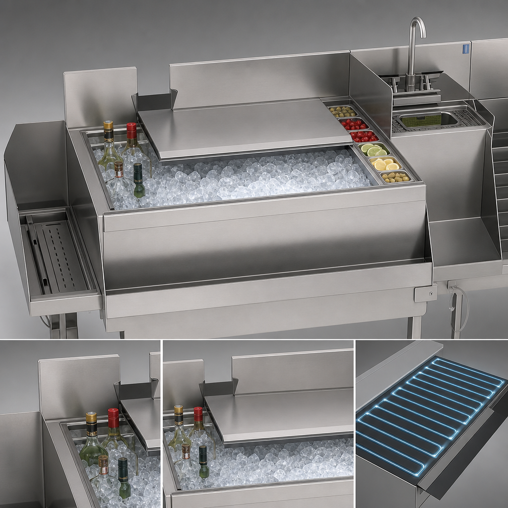 Integrated Ice Chest