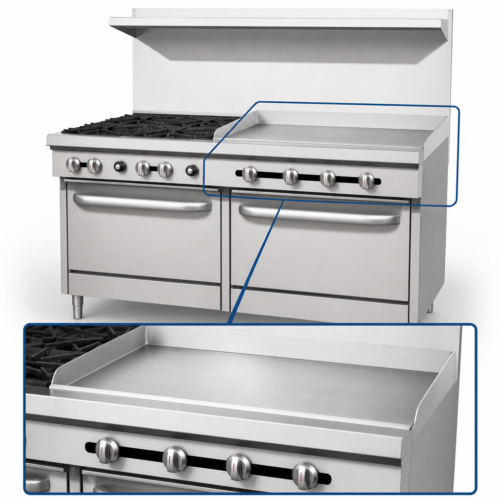 24-Inch Griddle Section