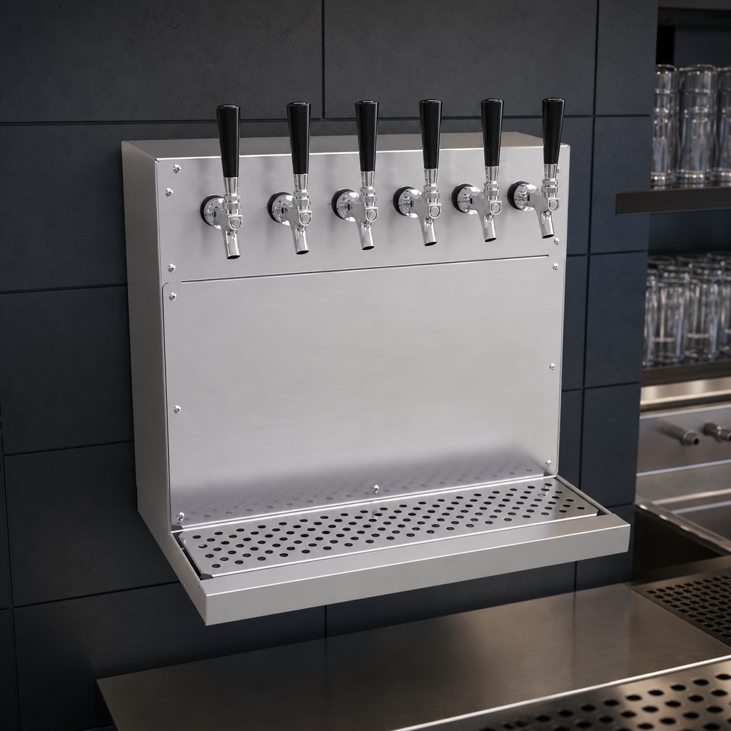 Six-Faucet Capacity