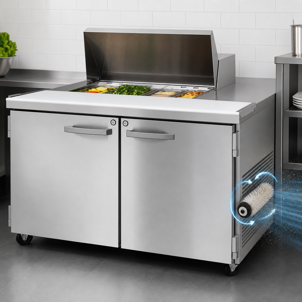 Self-Cleaning Condenser
