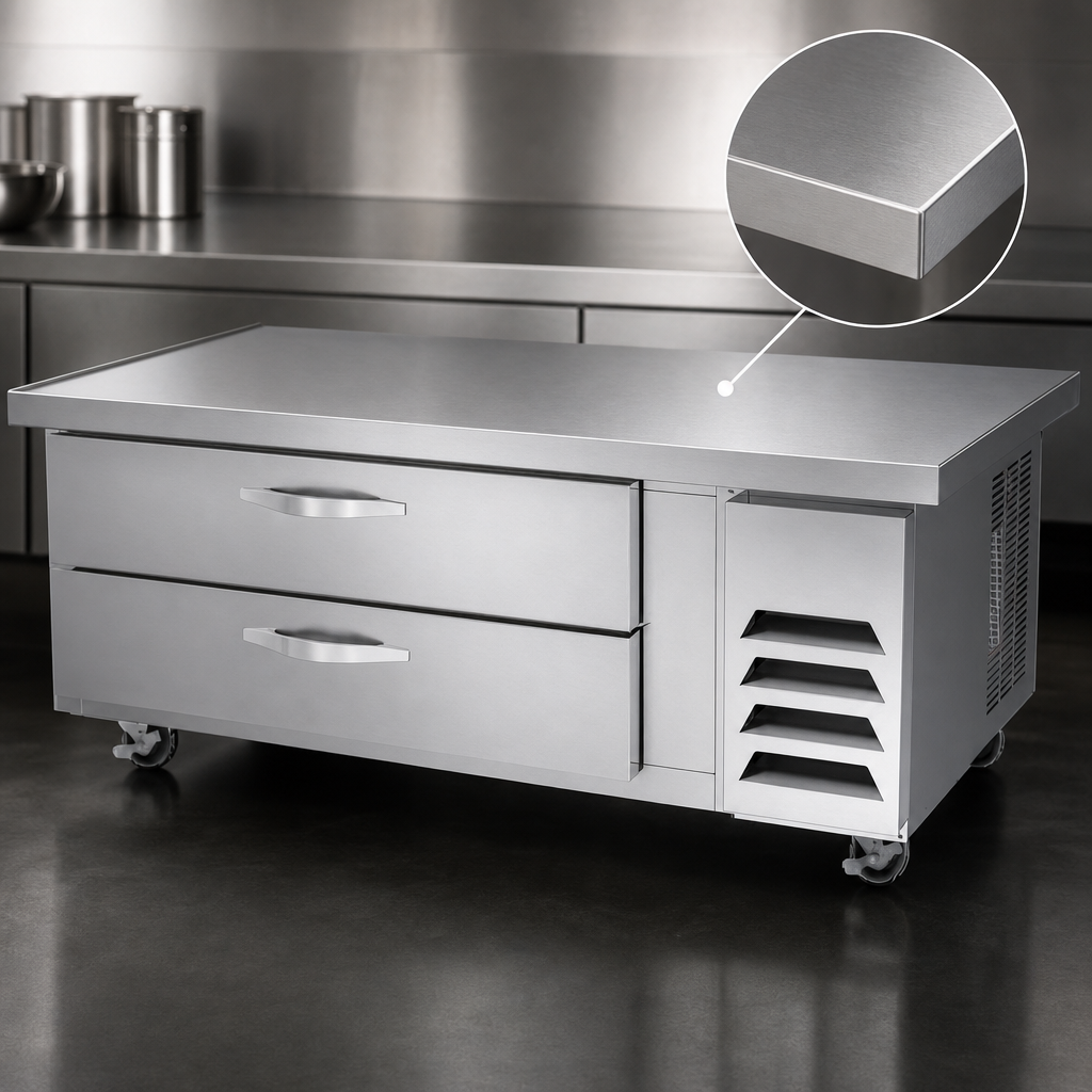 Extended Stainless Steel Top