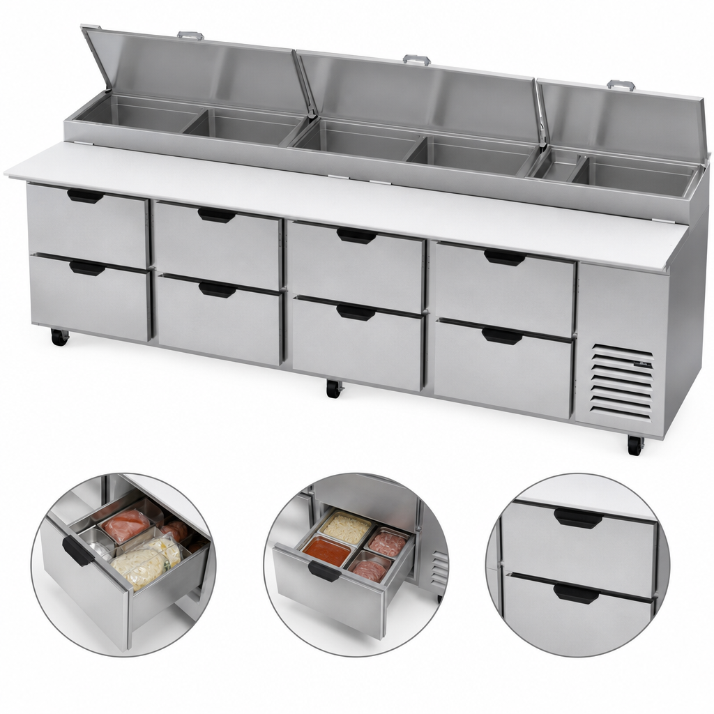 Eight Drawer Base