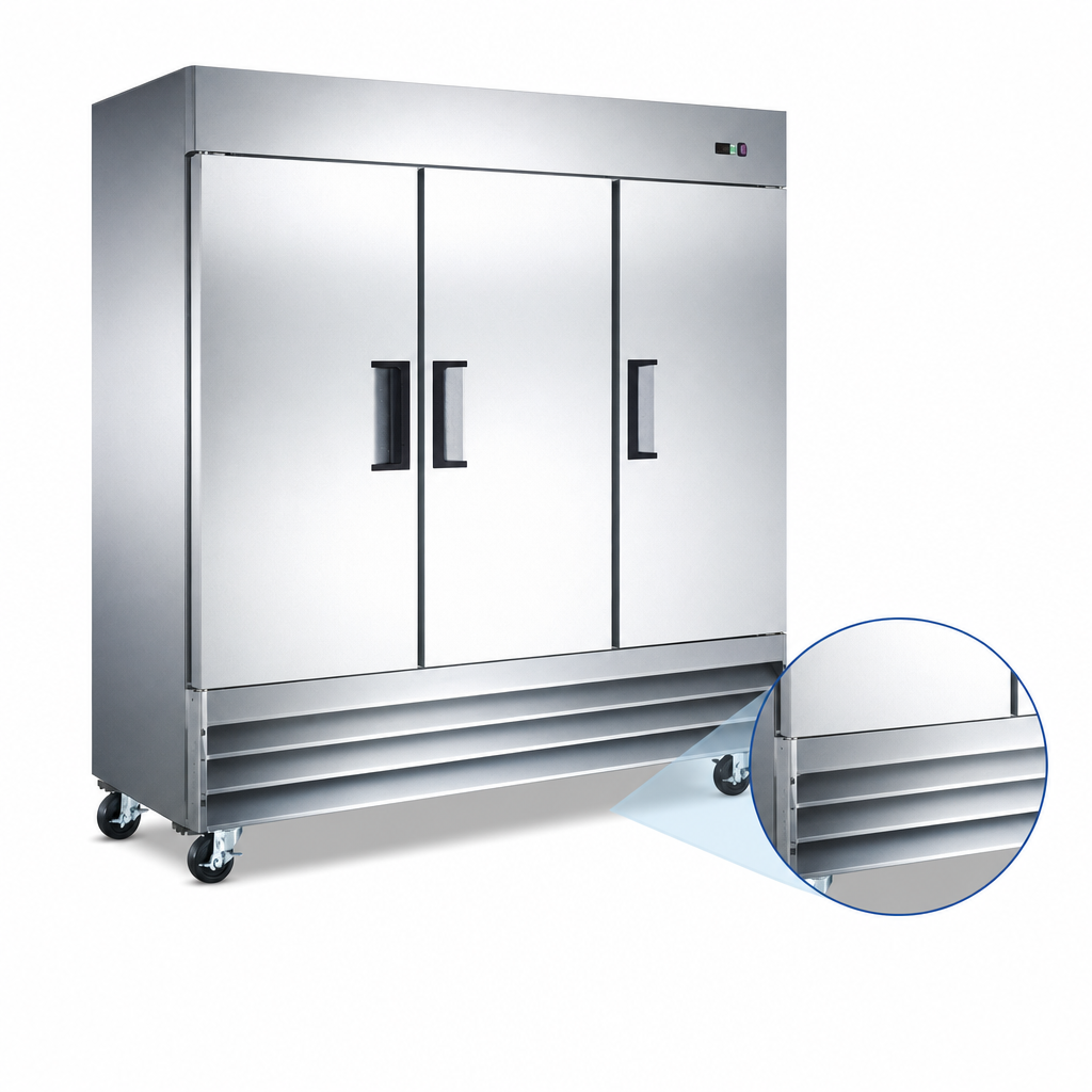 Bottom-Mount Self-Contained Refrigeration