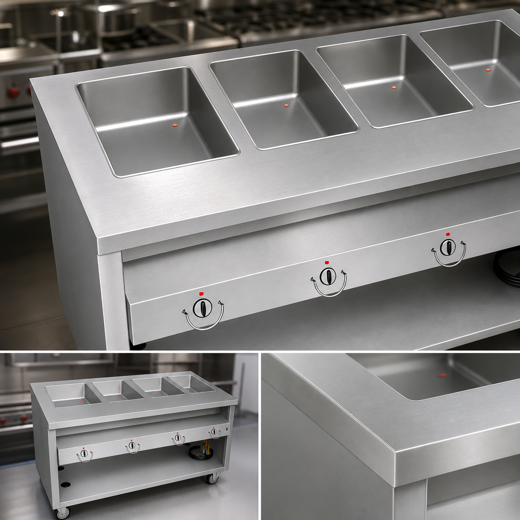 Heavy-Duty Stainless Steel Top