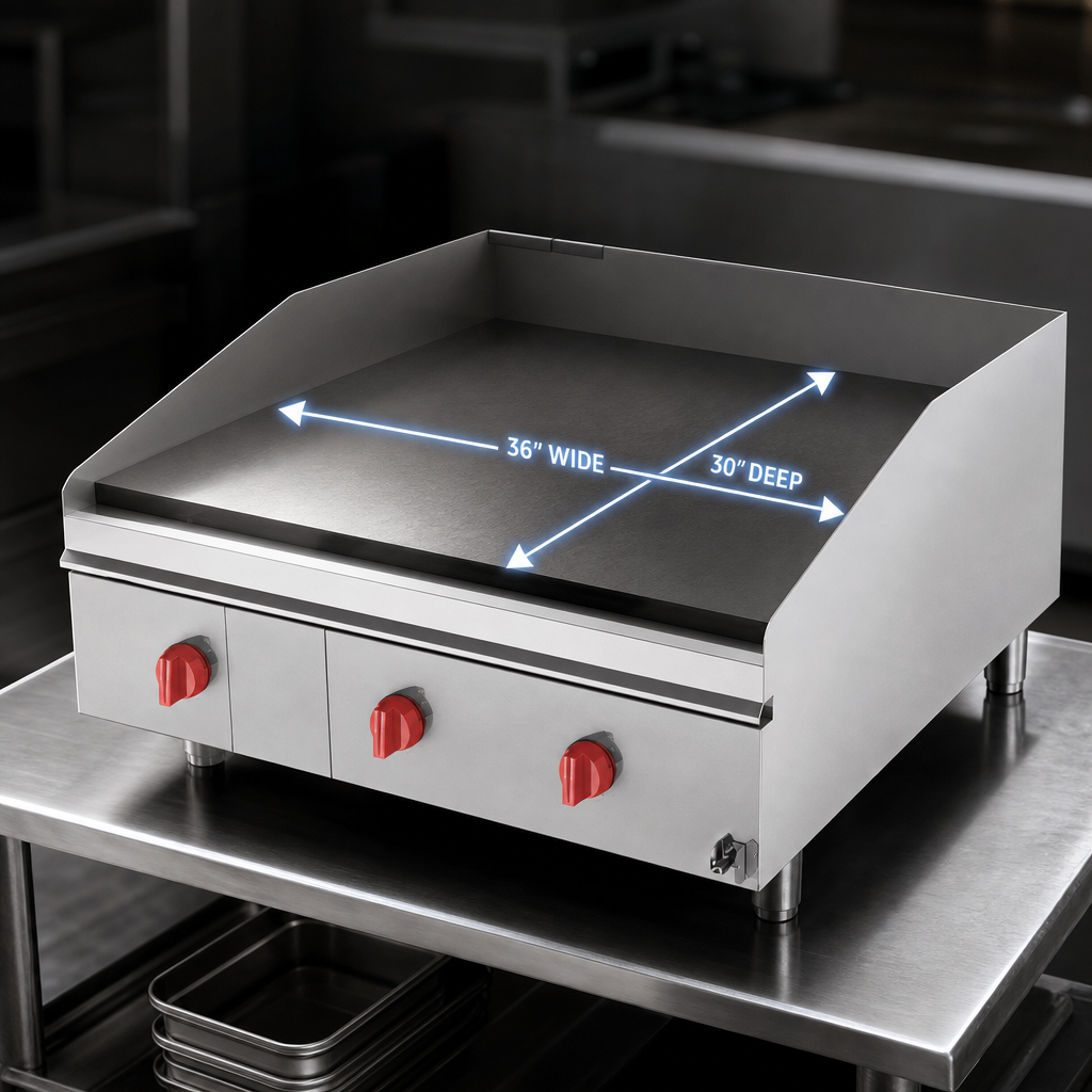 Extra-Deep Cooking Surface