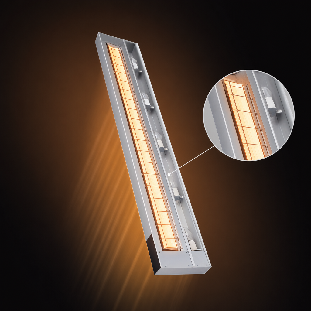Single Ceramic Heat Strip