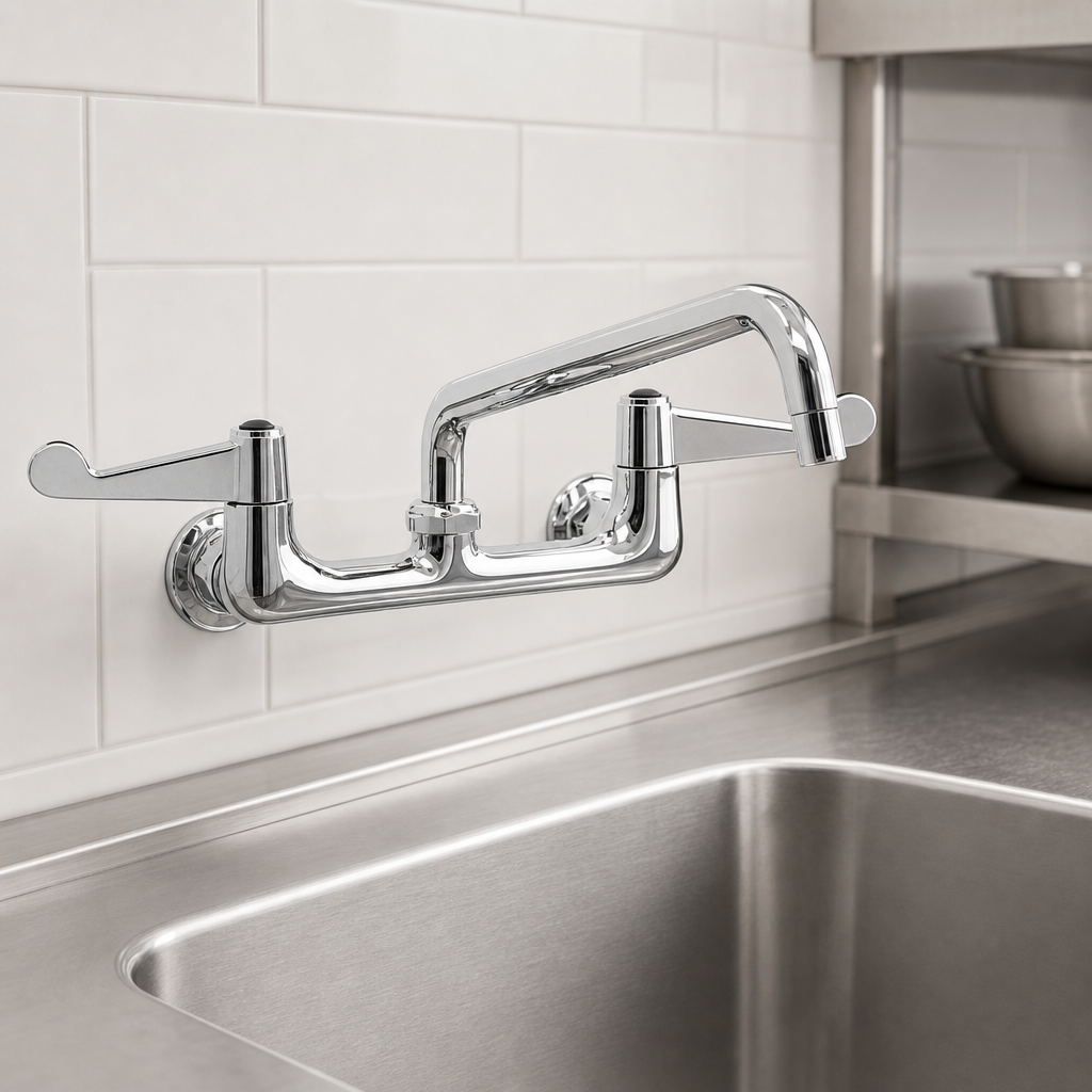 Wall-Mount Mixing Faucet