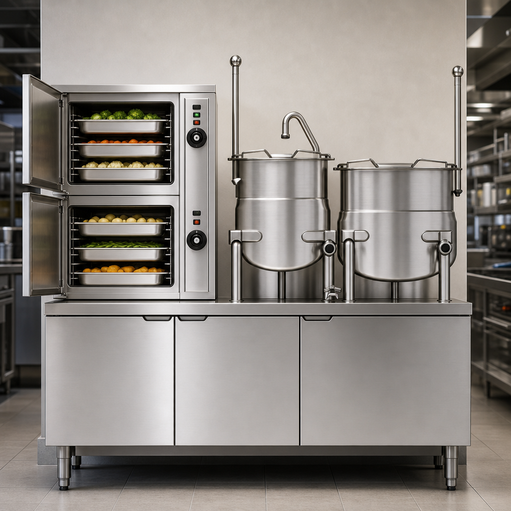 Two Compartment Steamer