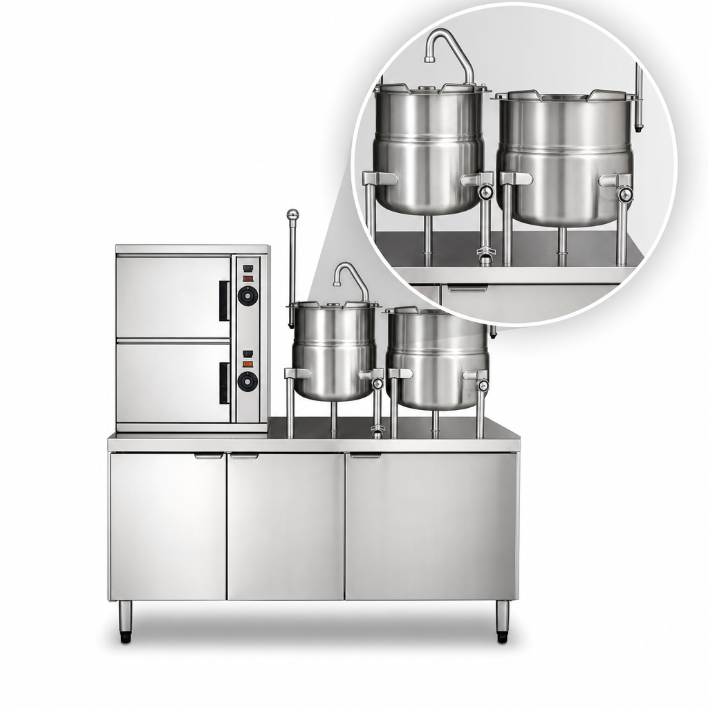 Dual Integrated Kettles