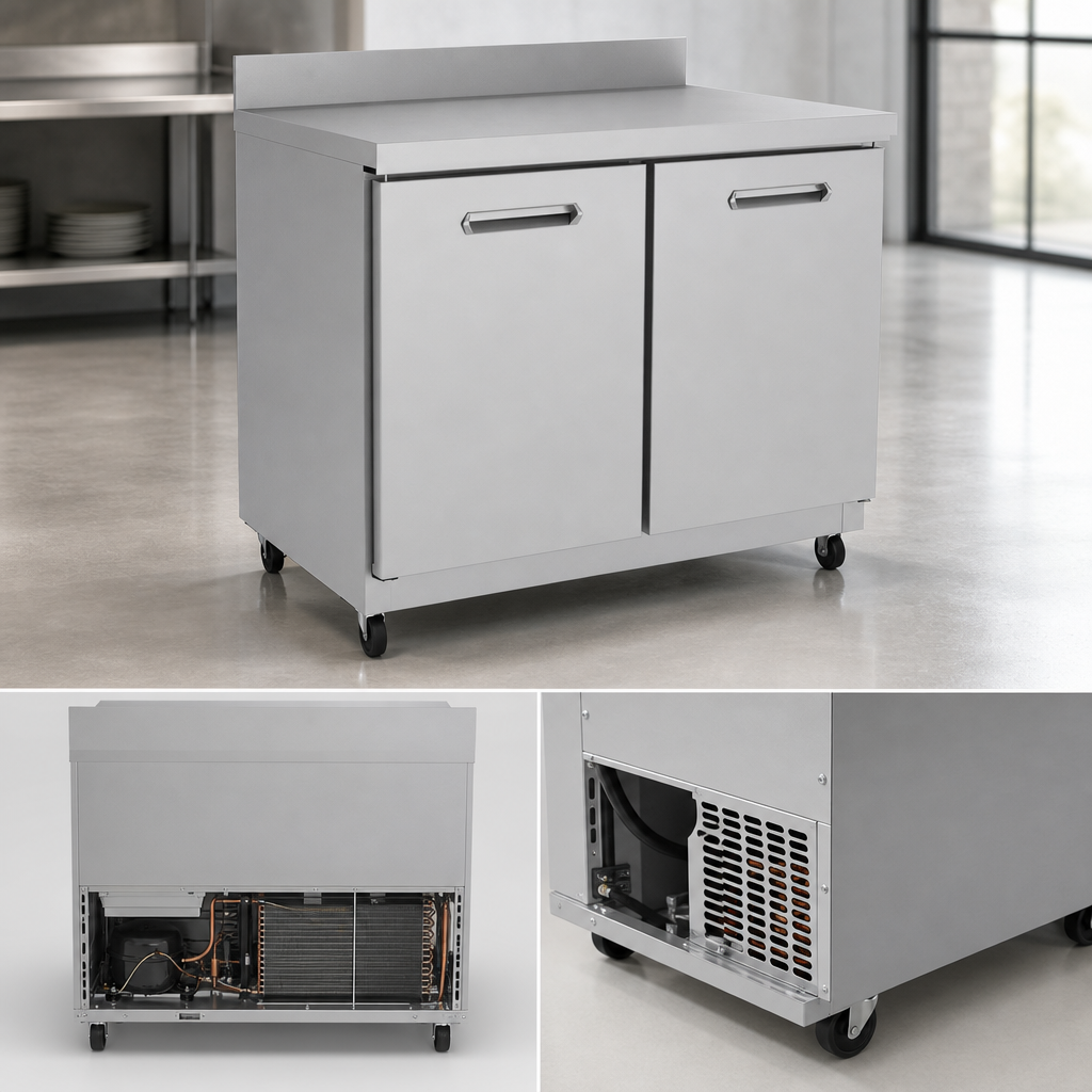 Self-Contained Rear Bottom-Mounted Refrigeration