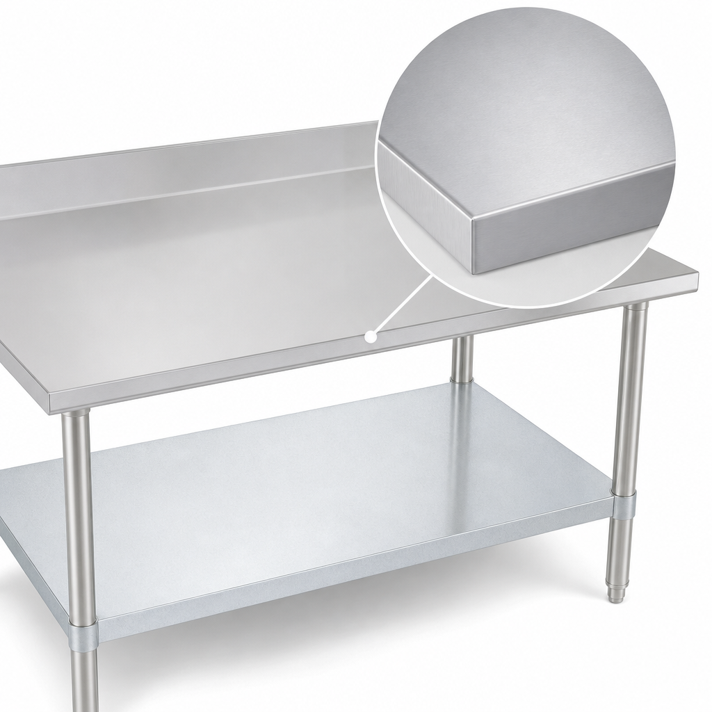16-Gauge 300 Series Stainless Steel Top