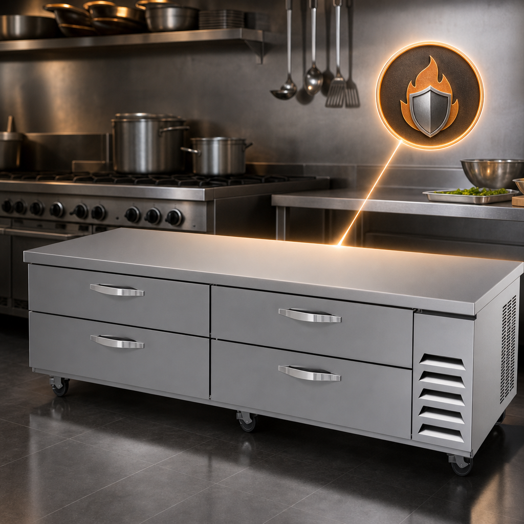 Fire-Proof Stainless Steel Top