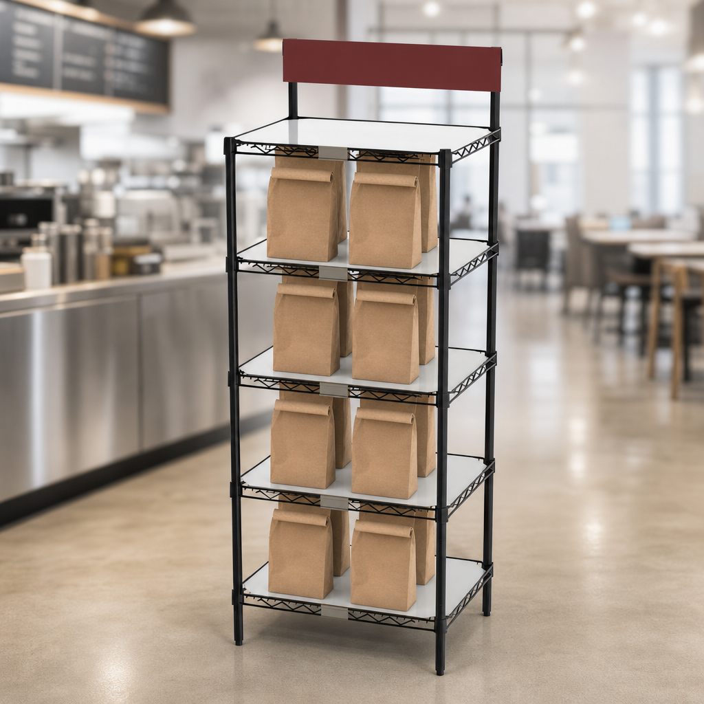 Five Pickup Shelves