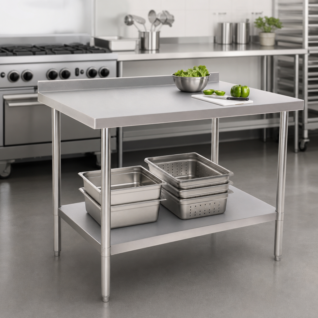 16-Gauge 430 Stainless Steel Top