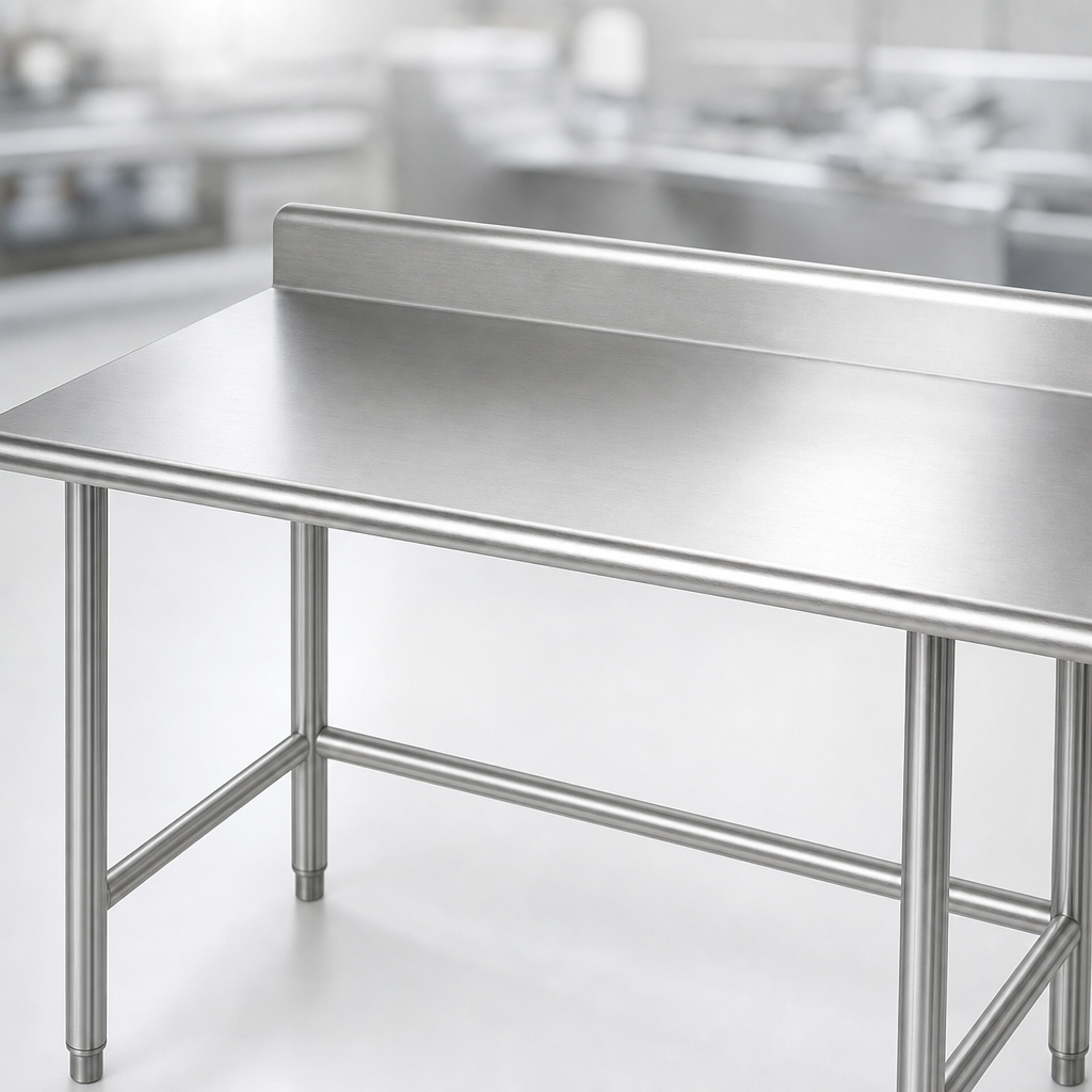 16 Gauge 304 Stainless Steel Top